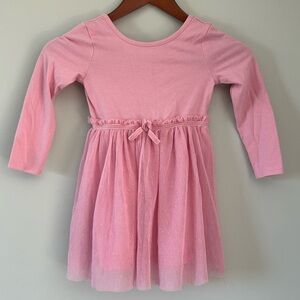 Cat & Jack Pink Long Sleeve Tutu Dress 4T